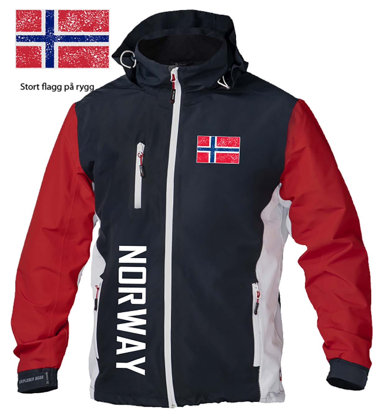 Explorer Norway (Flerfarget) - - Firmatrykk, på